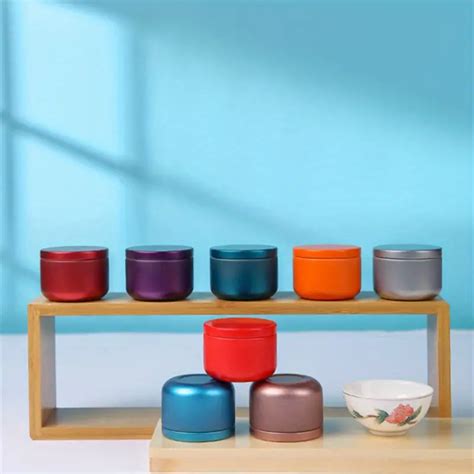 metal tea storage box|30cm tea storage container.